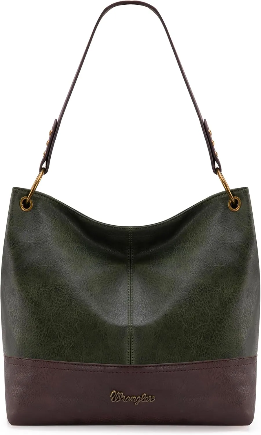 Wrangler Hobo Bags for Women Vegan Leather Top Handle Shoulder Purses and Handbags