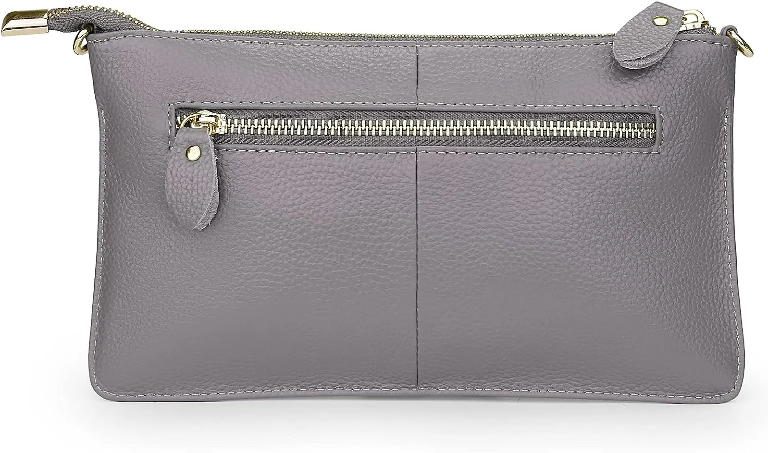 YALUXE Genuine Leather Wristlet Handbags Purses Cell Phone Pocket Clutch Wallet Crossbody Bags for Women